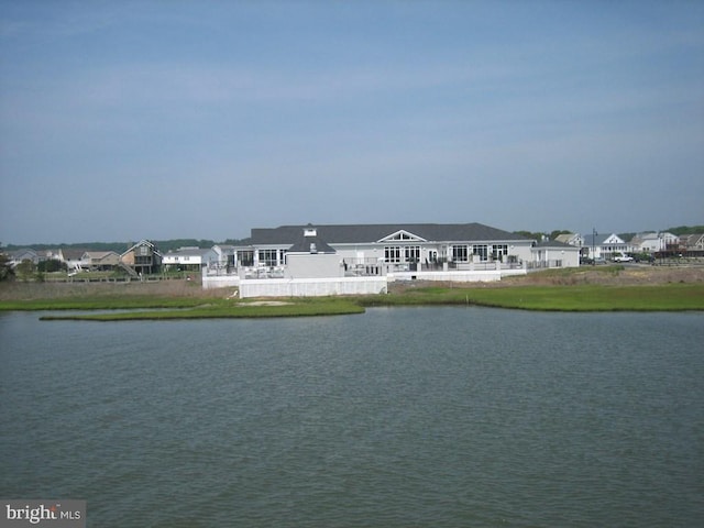 view of water feature