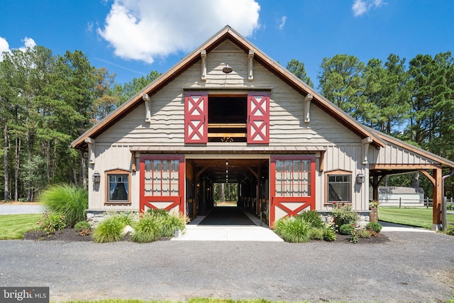 view of property featuring a carport