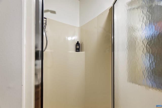 room details featuring walk in shower