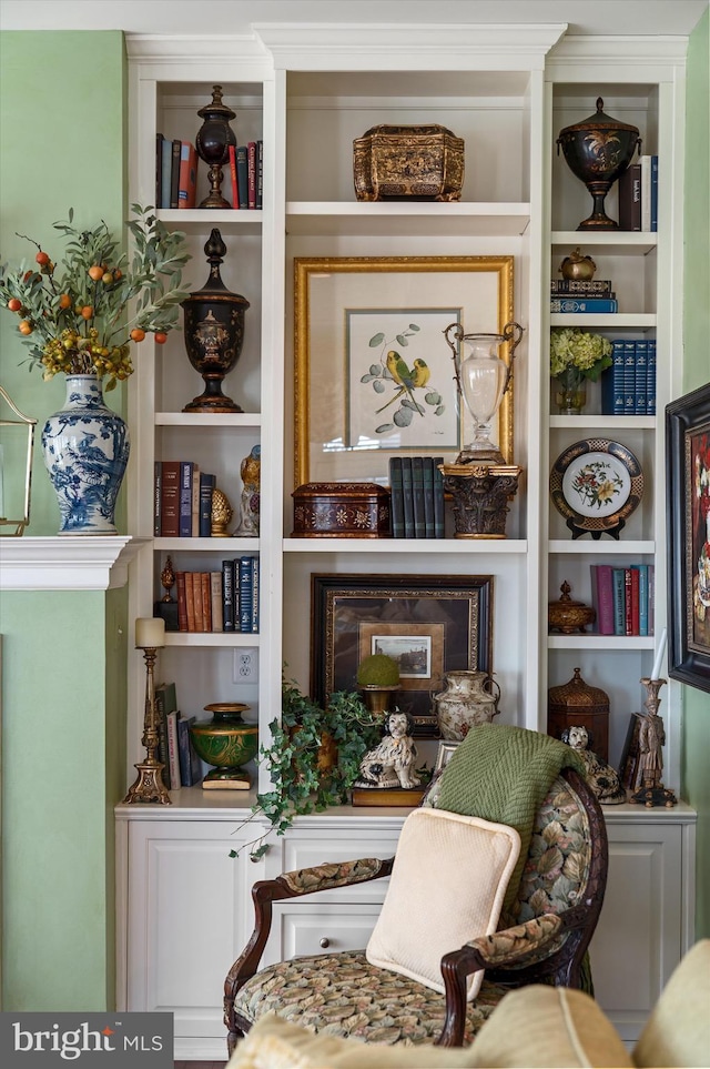 view of sitting room