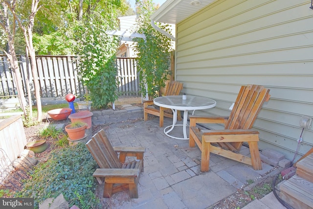 view of patio / terrace