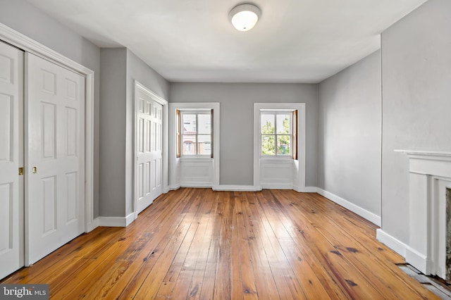 interior space featuring light hardwood / wood-style floors