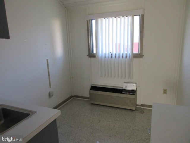 spare room featuring sink