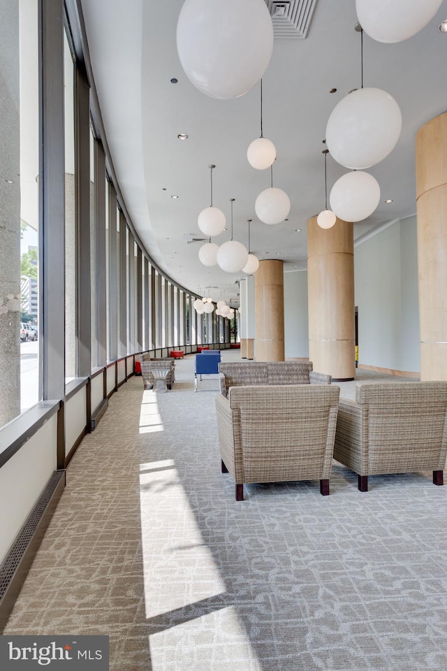 view of community lobby