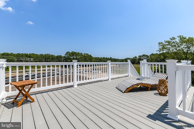 view of deck