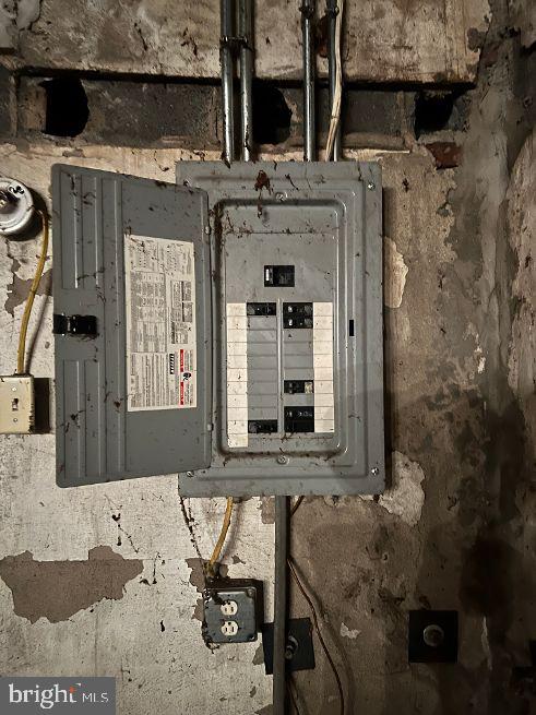 utility room featuring electric panel