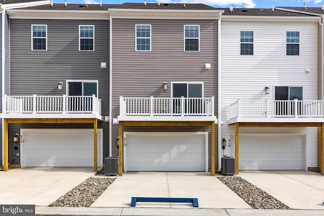 view of rear view of property