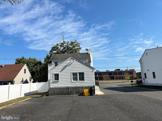 view of side of home