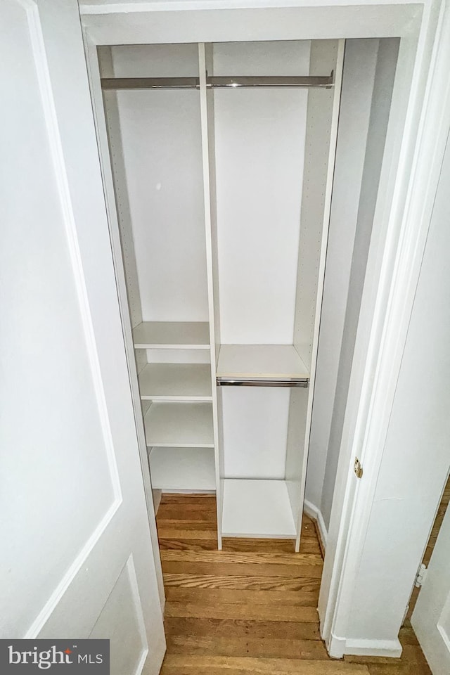 view of closet