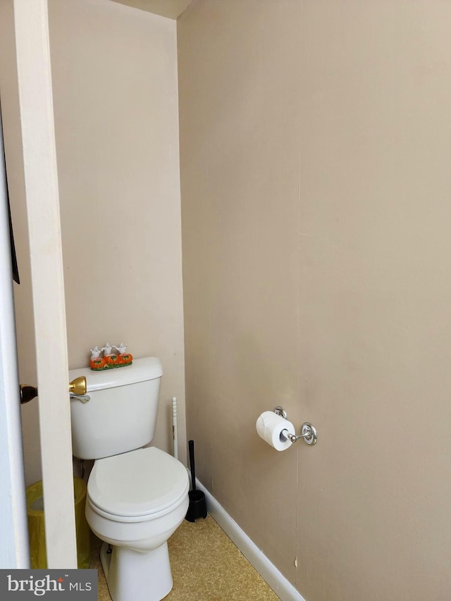 bathroom with toilet