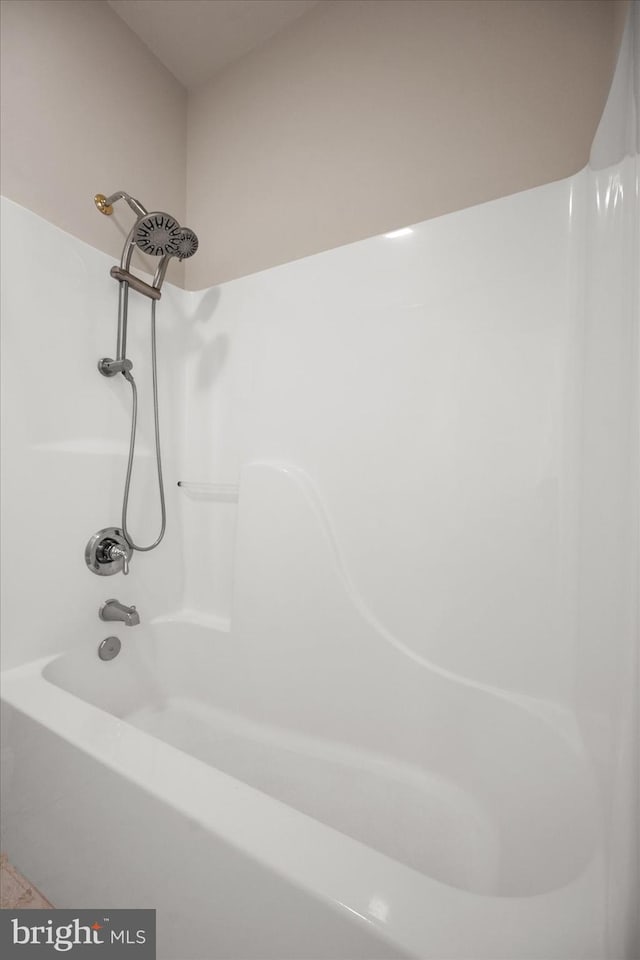 bathroom with shower / bathing tub combination