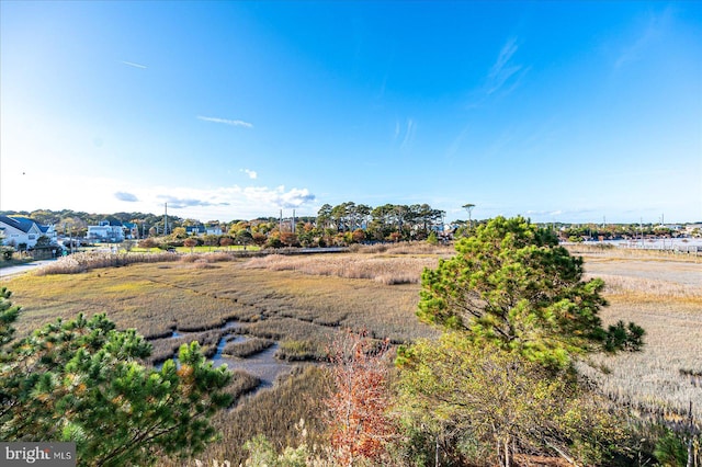 drone / aerial view featuring a rural view