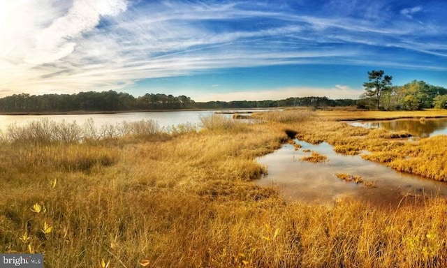 property view of water