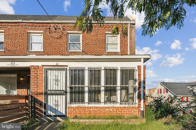 view of rear view of house