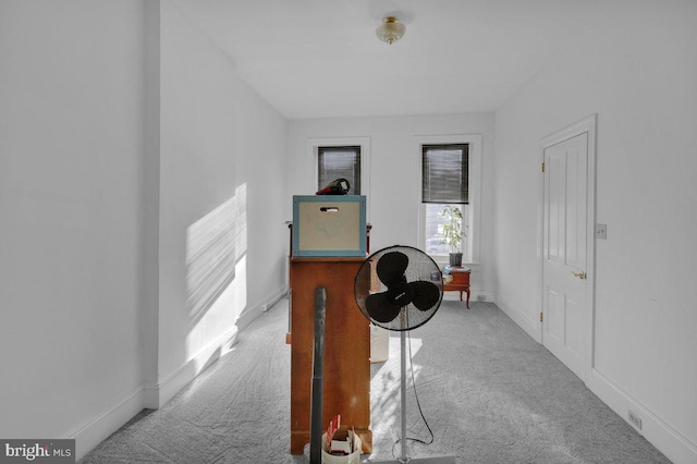 161 W High St, Womelsdorf, PA 19567 - corridor featuring carpet floors