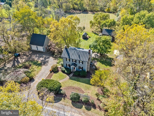drone / aerial view
