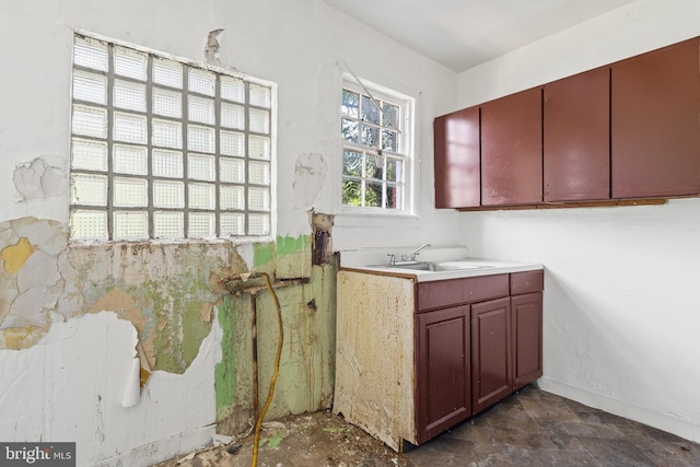 laundry room with sink