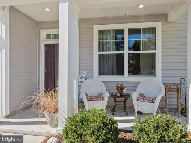29225 Shady Creek Ln Unit 29, Dagsboro, DE 19939 - doorway to property featuring covered porch