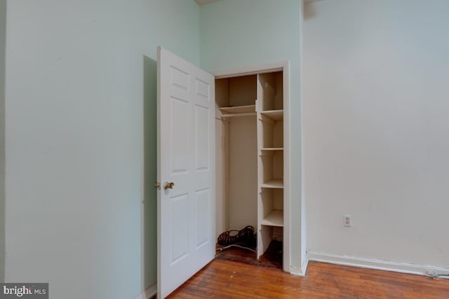 view of closet