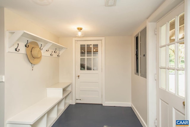 view of mudroom