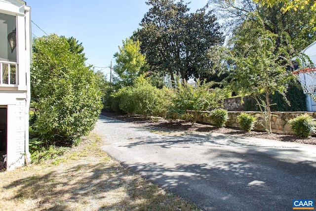 view of road