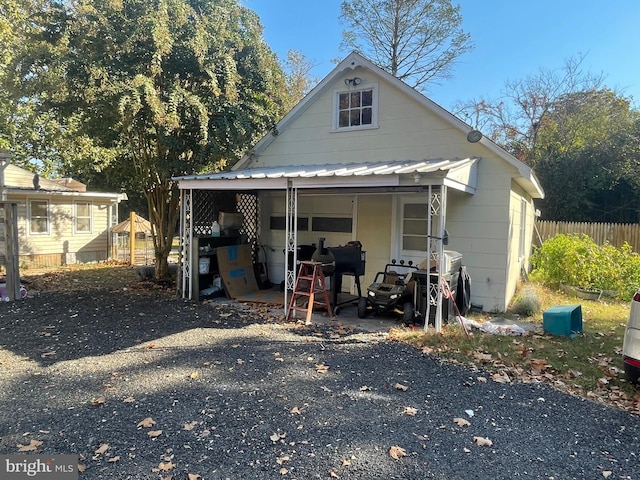 view of back of house