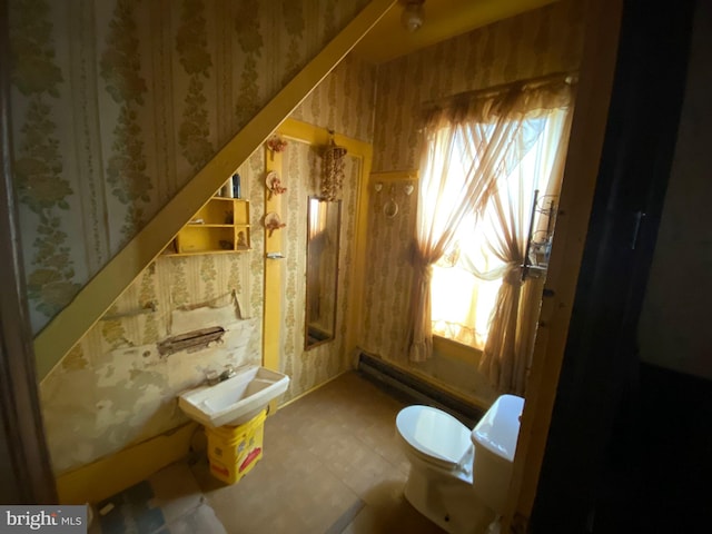 bathroom with toilet