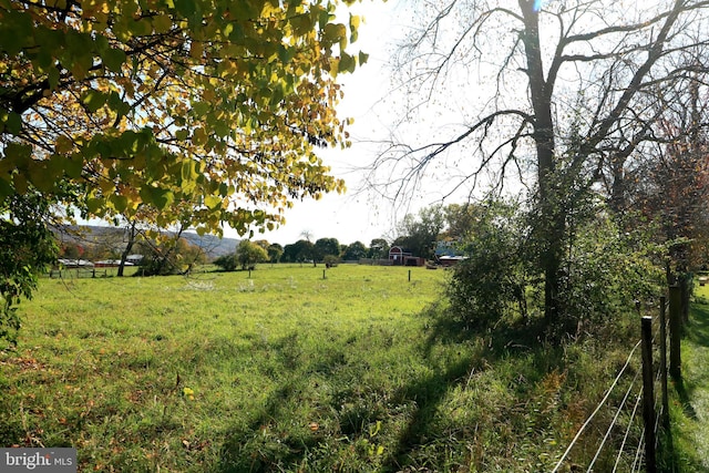 view of local wilderness featuring a rural view