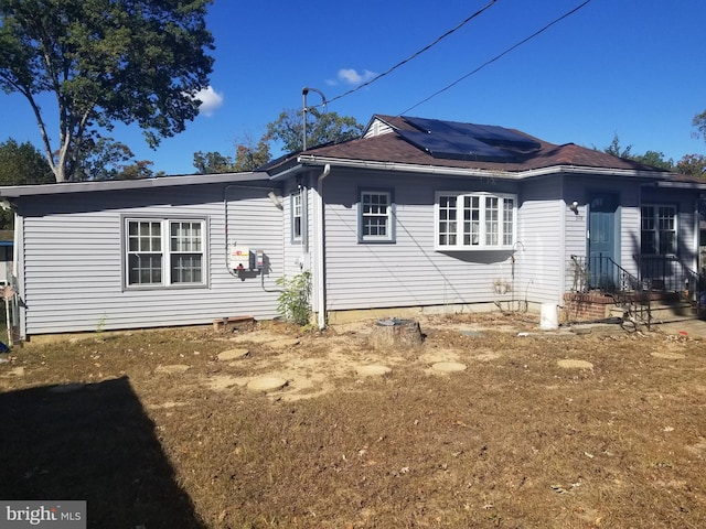 view of back of house