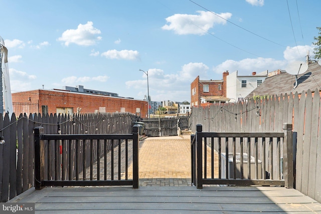 view of deck