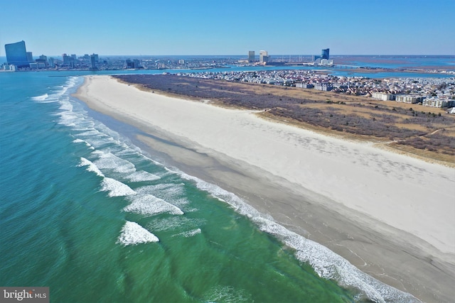 water view with a beach view