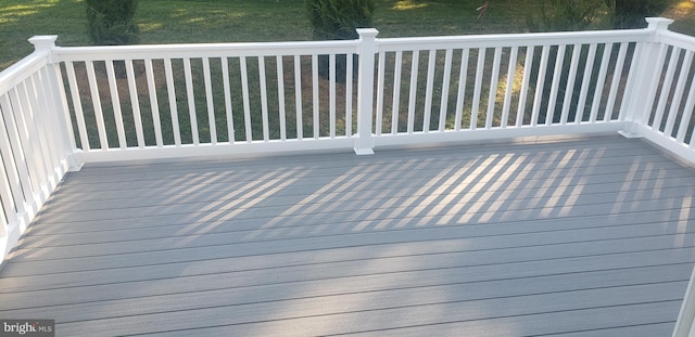 view of deck