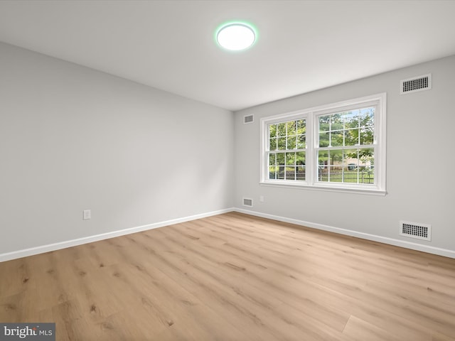 8018 Martown Rd, Laurel, MD 20723 - spare room with baseboards and light wood-style floors