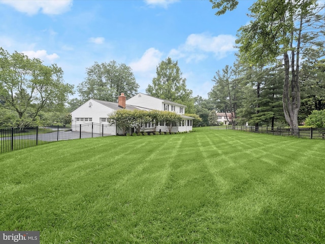 8018 Martown Rd, Laurel, MD 20723 - view of yard with an attached garage