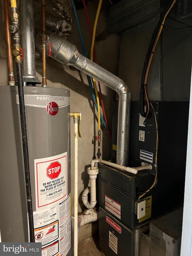 utilities with gas water heater