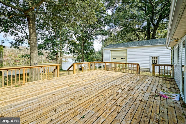 view of deck