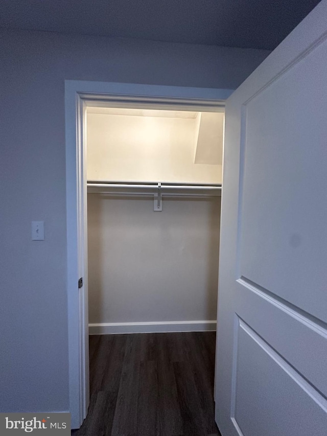 view of closet