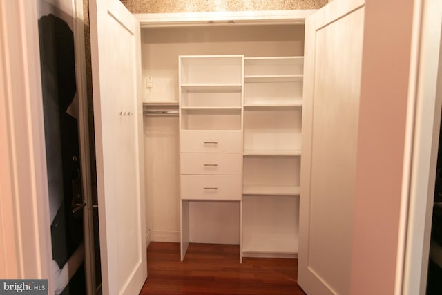 view of closet