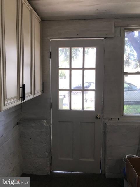 view of doorway to outside