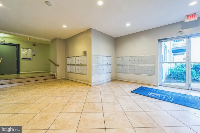 view of community lobby