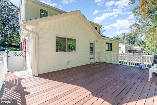 view of deck