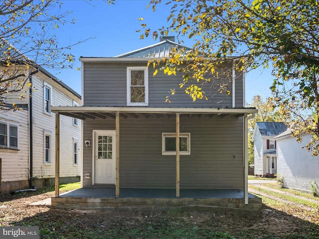 714 W Stephen St, Martinsburg, WV 25401 - rear view of house with covered porch
