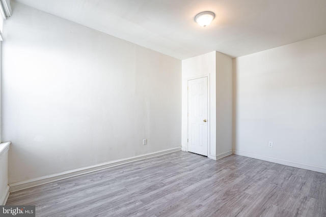 interior space featuring light wood-type flooring