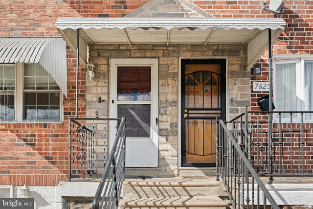 view of entrance to property