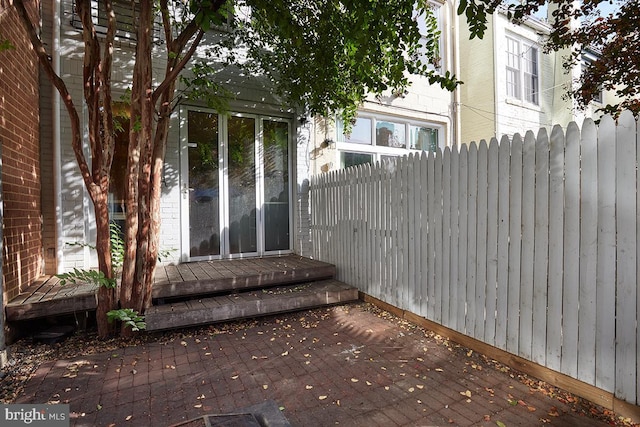 exterior space with a patio area