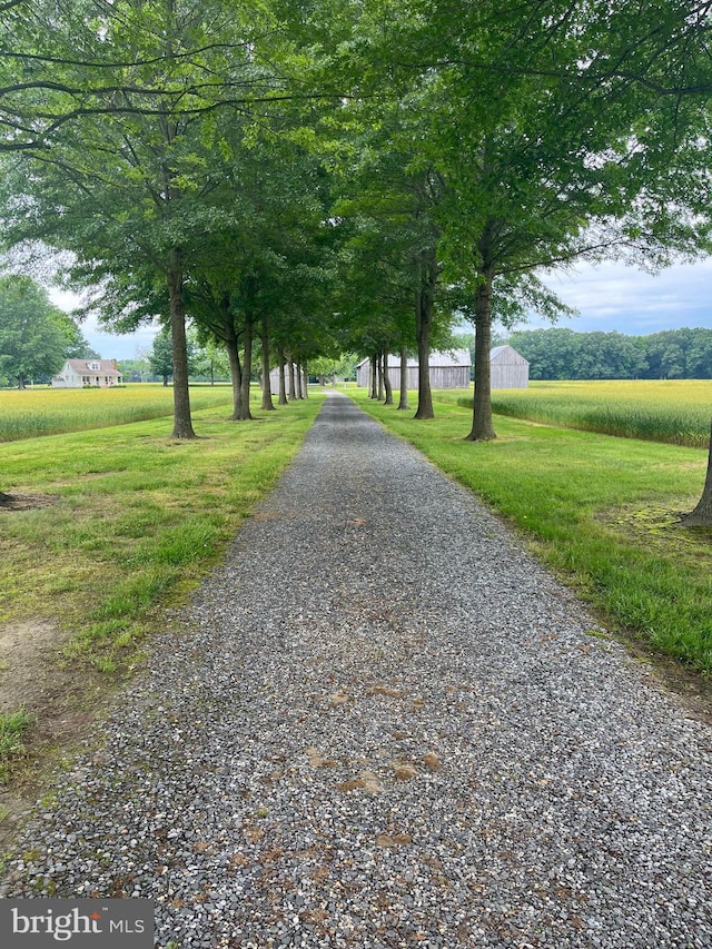 surrounding community featuring a rural view