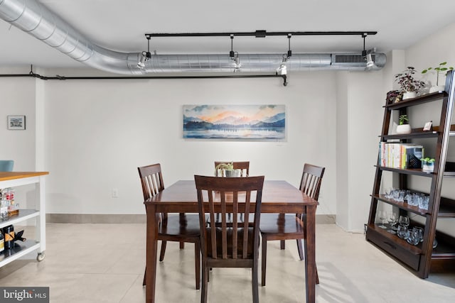 view of dining area