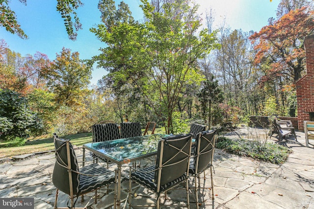 48 Old Creekside Rd, Fredericksburg, VA 22405 - view of patio featuring outdoor dining space