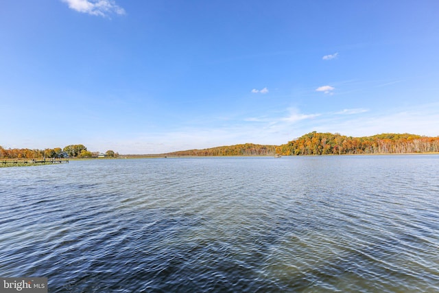 property view of water