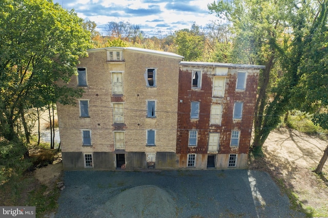 view of property